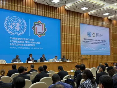 Эдил Байсалов Аваза шаарындагы БУУнун конференциясында: Кыргызстан эл аралык диалогду чыңдап жатат